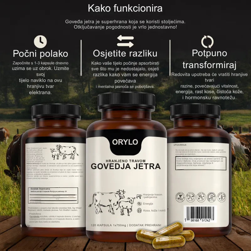 Beef Liver Capsule
