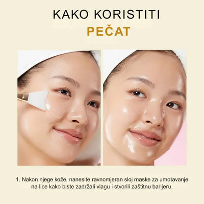 Maska s kojičnom kiselinom i kurkumom