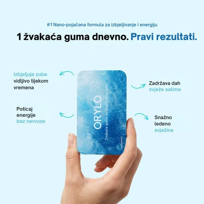 Žvakaća guma za izbjeljivanje zubi